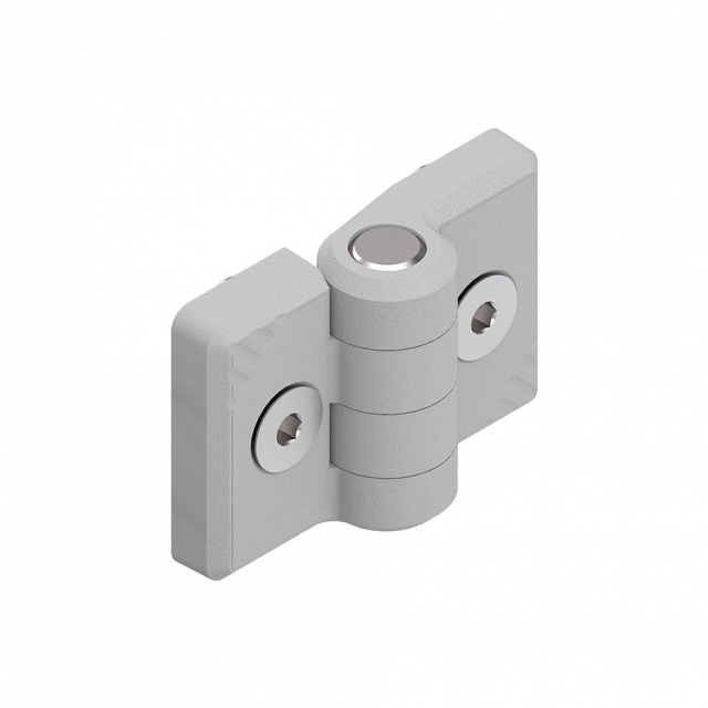 Gångjärn i plast grå N8/N10