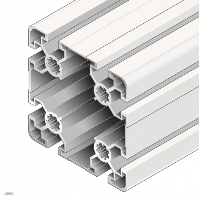 Aluminiumprofil 90x90SL