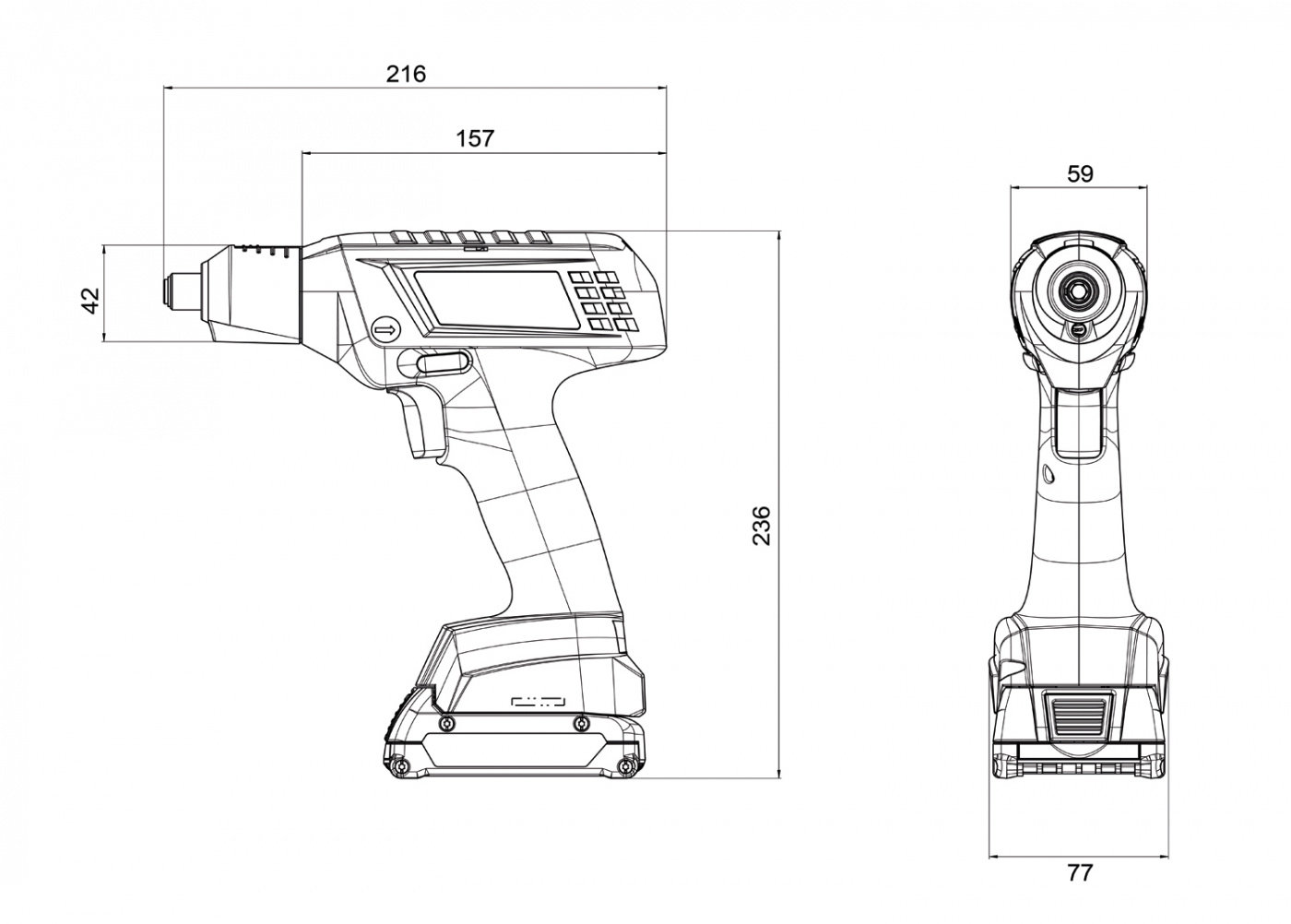 Exact Skruvdragare 12-700 18V