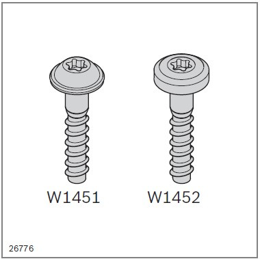 Skruv Självgängande W1452 - 4x18 T10