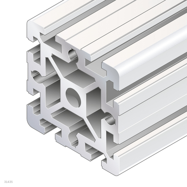 Aluminiumprofil 90x90