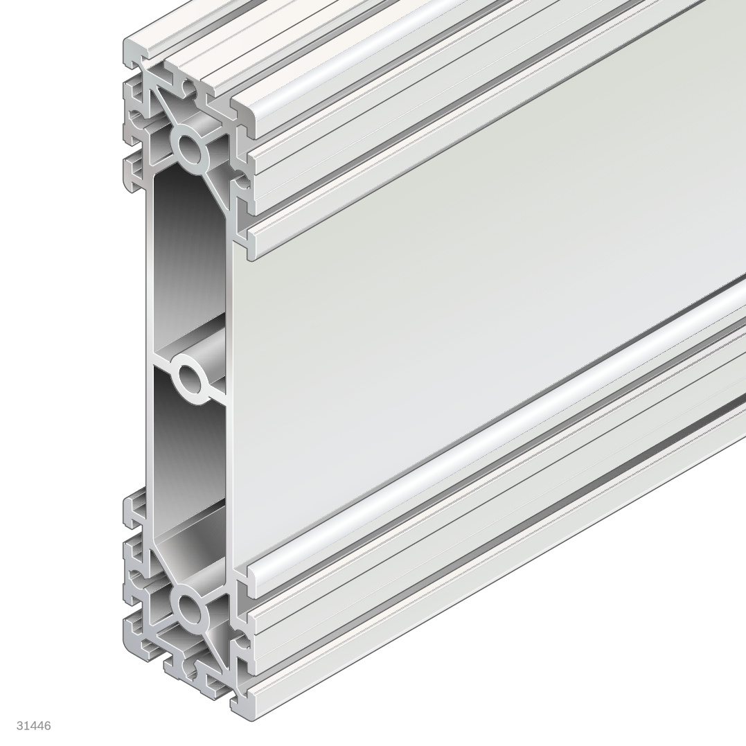 Aluminiumprofil 90x360