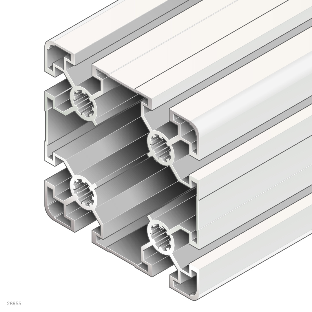 Aluminiumprofil 90x90SL